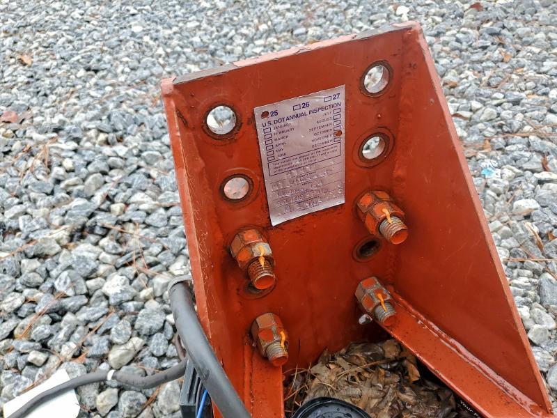 2016 Fell Ing Ft-6 T-1 Tilt Deck Equipment Trailer