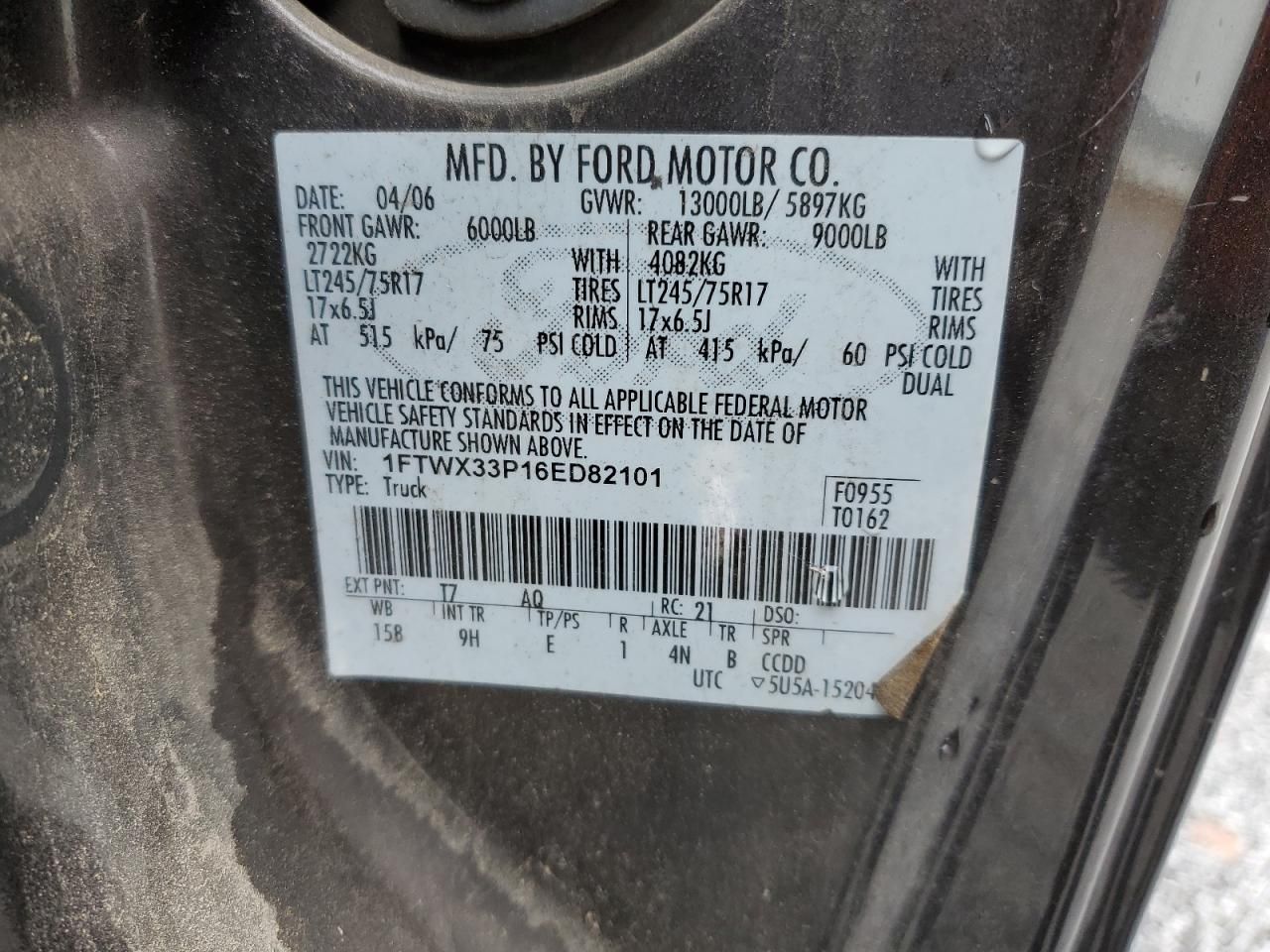 2006 Ford F350 Super Duty