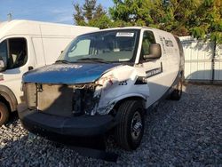 Salvage Trucks for parts for sale at auction: 2023 GMC Savana G2500 Delivery Van