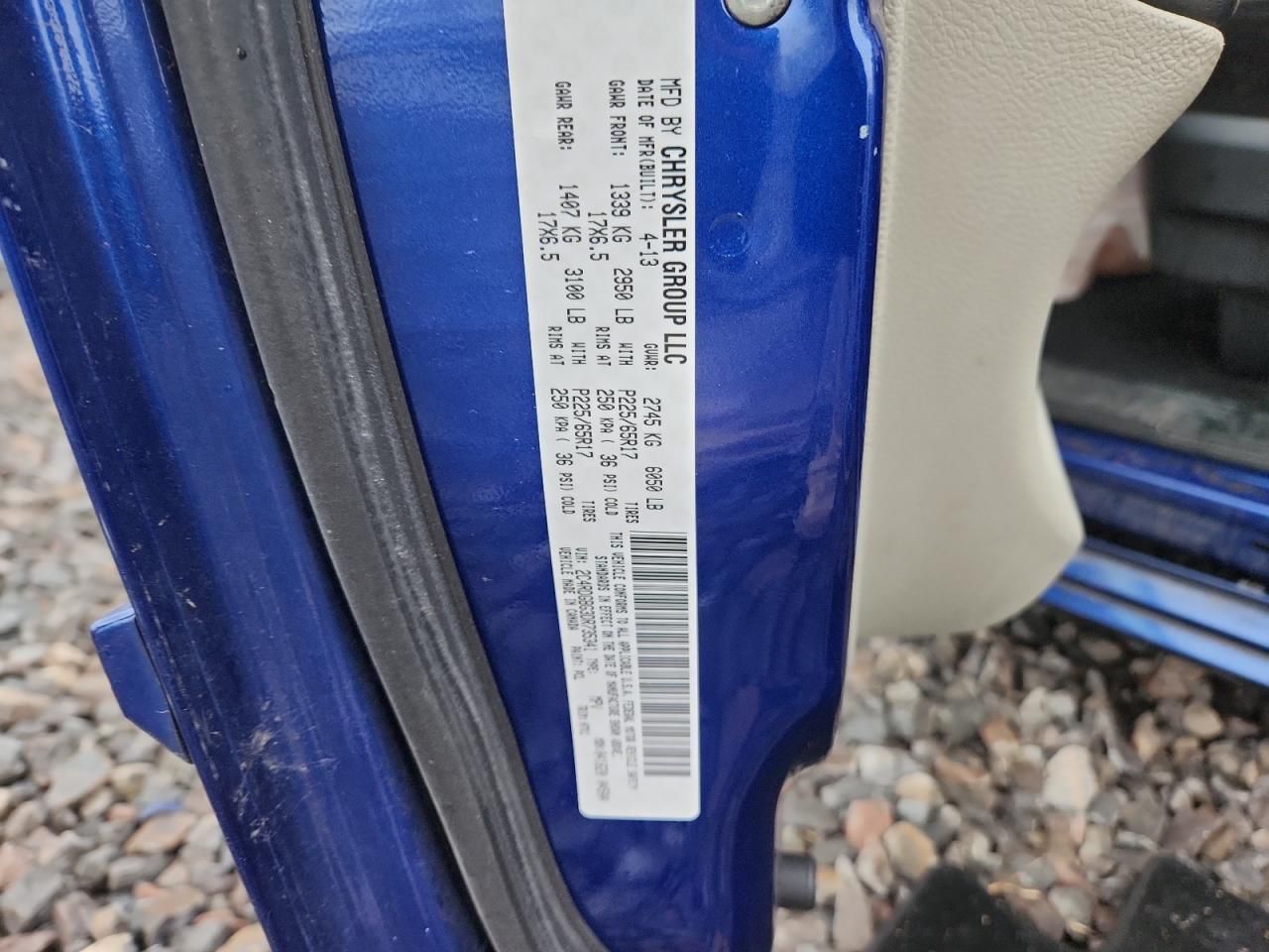 2013 Dodge Grand Caravan se