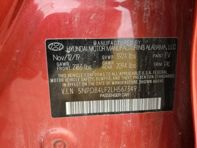 2020 Hyundai Elantra sel