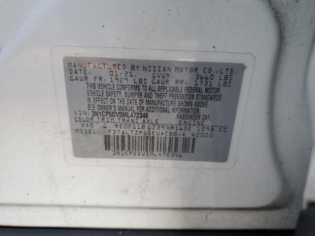 2021 Nissan Kicks sr