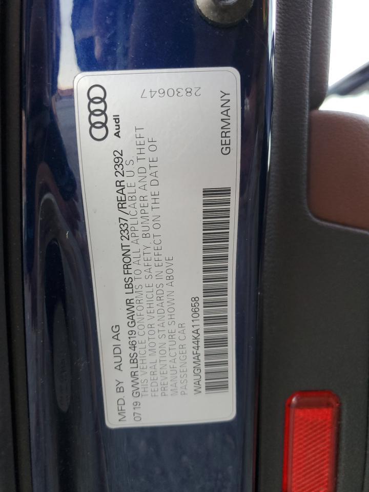 2019 Audi A4 Premium