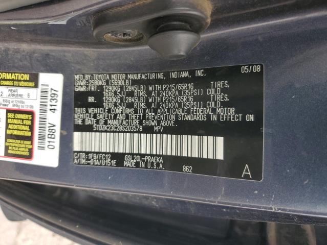2008 Toyota Sienna ce