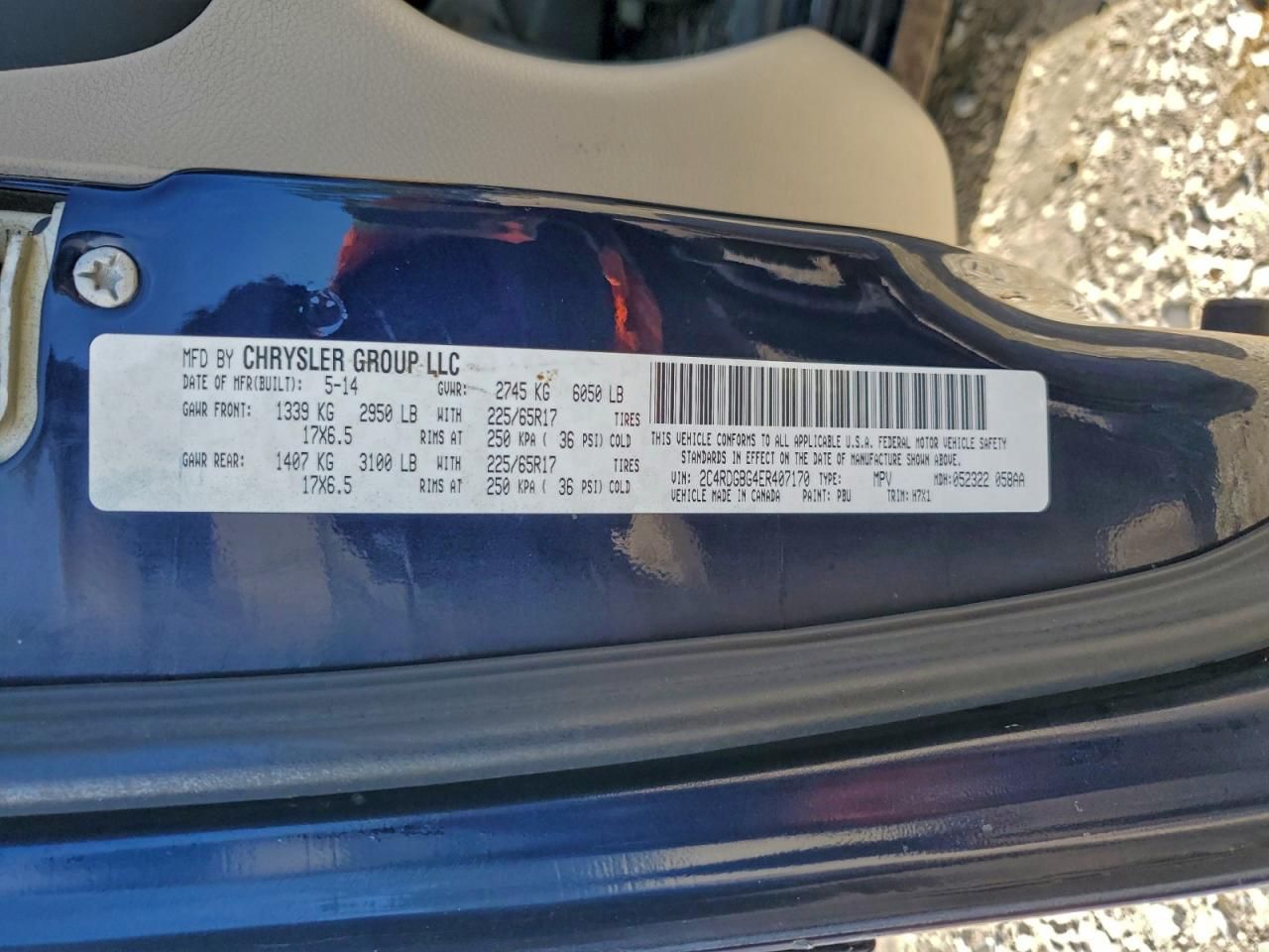 2014 Dodge Grand Caravan se