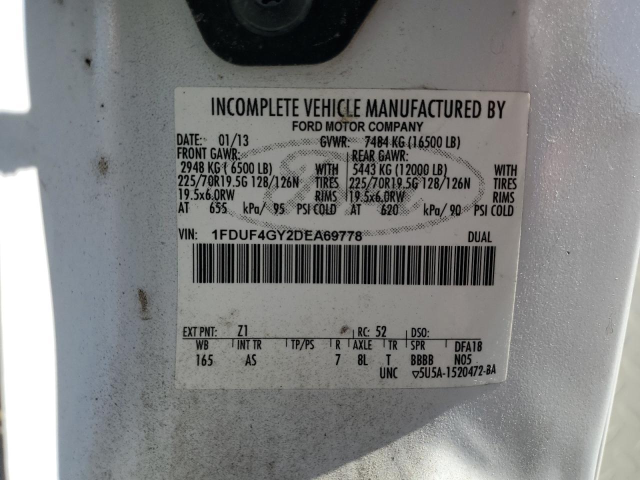 2013 Ford F450 Super Duty