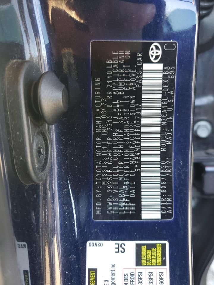 2023 Toyota Corolla le