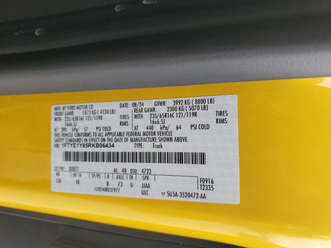 2024 Ford Transit T-150 Delivery Van