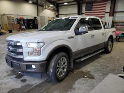 Ford salvage cars for sale: 2017 Ford F150 Supercrew