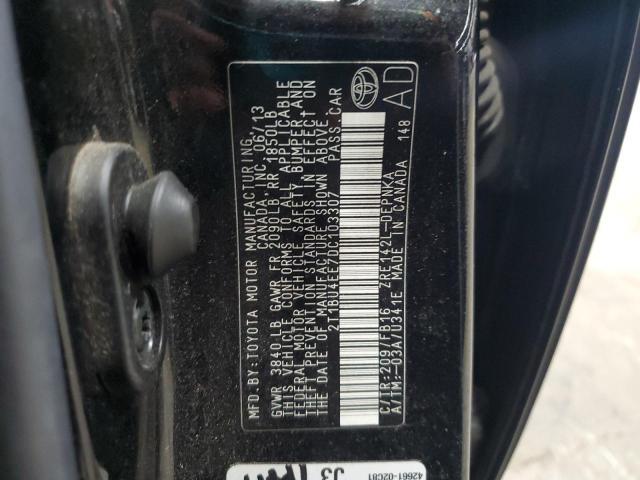 2013 Toyota Corolla le