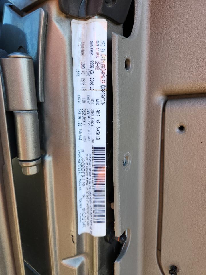 2003 Jeep Wrangler / tj Sahara