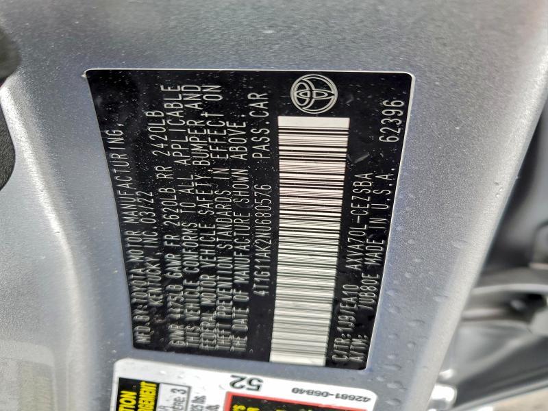 2022 Toyota Camry se