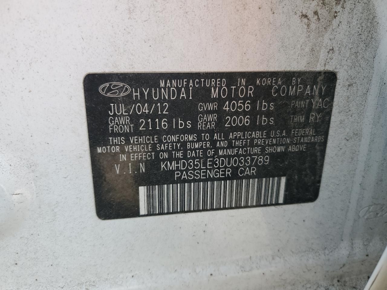 2013 Hyundai Elantra gt