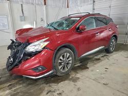 Salvage cars for sale from Copart Lexington, KY: 2016 Nissan Murano s