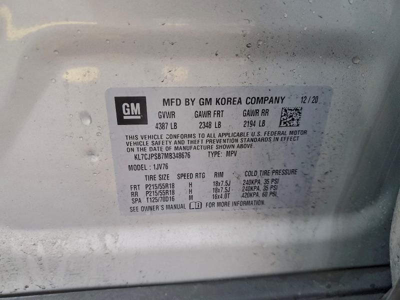 2021 Chevrolet Trax 1LT