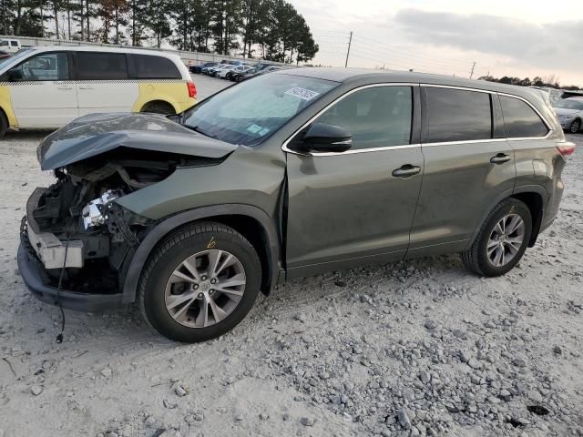 2015 Toyota Highlander le