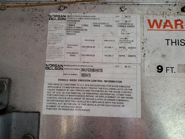 2011 Workhorse Custom Chassis 2011 Workhorse W62 Delivery Van