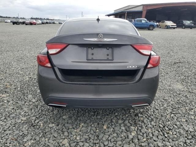 2016 Chrysler 200 s