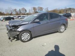 Hyundai Accent salvage cars for sale: 2016 Hyundai Accent se