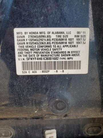 2012 Honda Pilot EXL