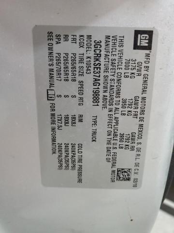 2010 Chevrolet Silverado K1500 lt