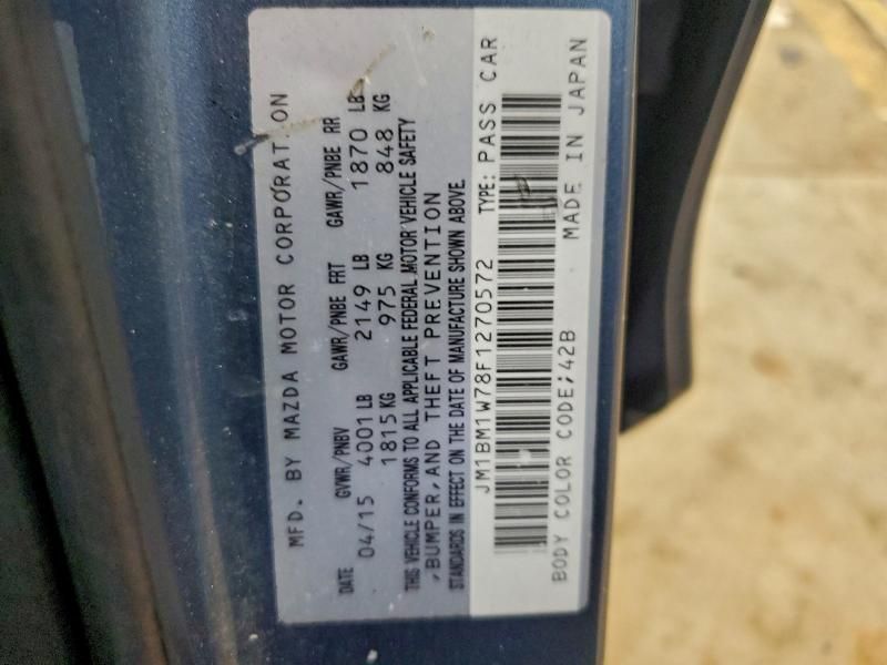 2015 Mazda 3 Grand Touring