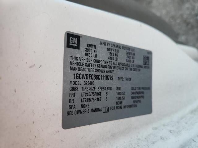 2012 Chevrolet Express Utility / Service van