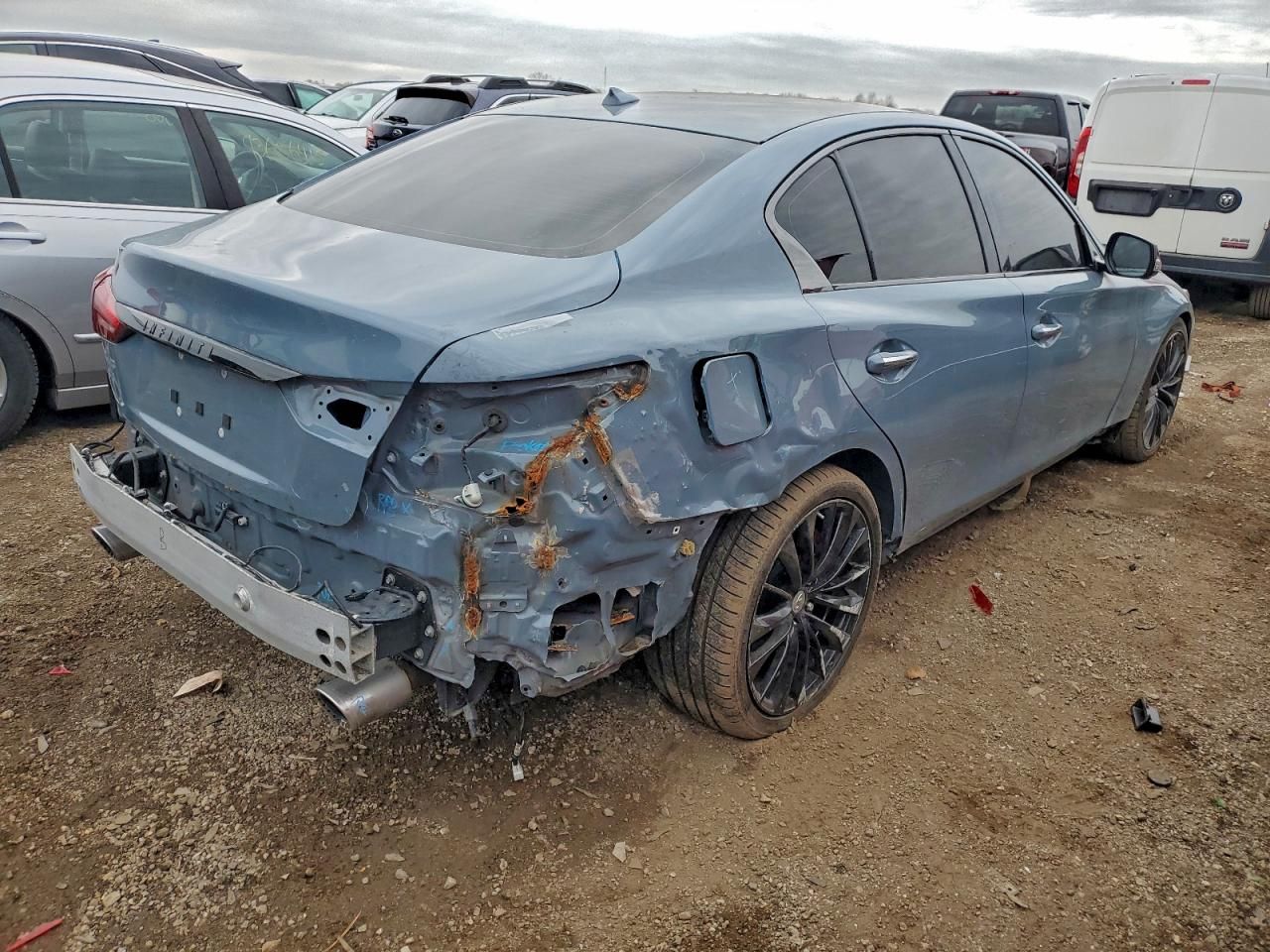2021 Infiniti Q50 red Sport 400