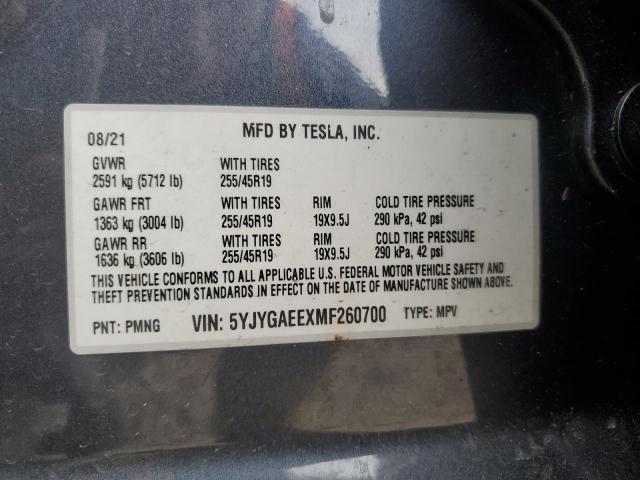 2021 Tesla Model y