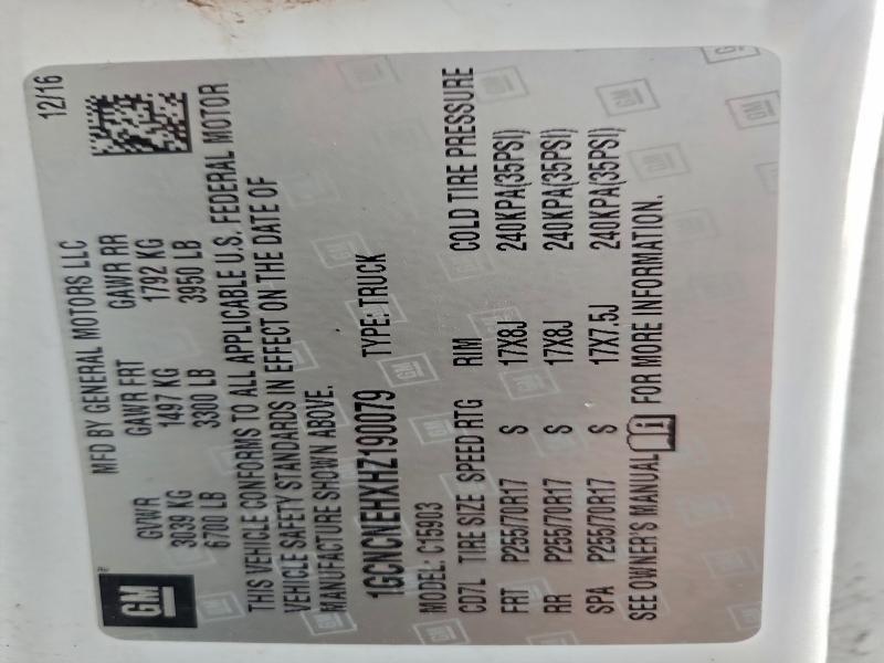 2017 Chevrolet Silverado C1500