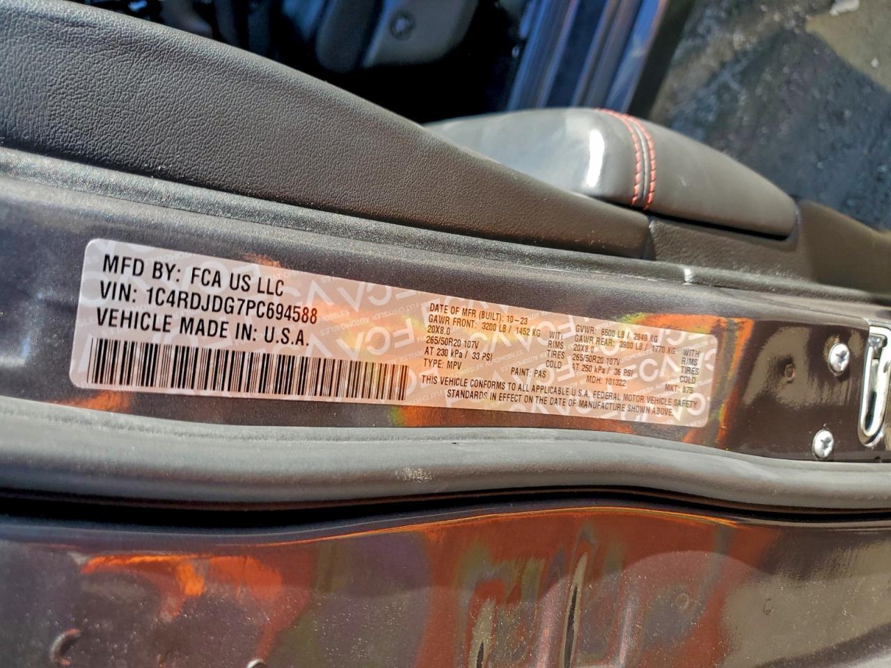 2023 Dodge Durango gt
