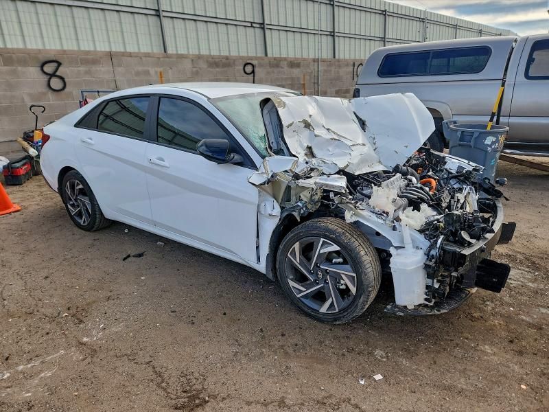 2025 Hyundai Elantra Blue