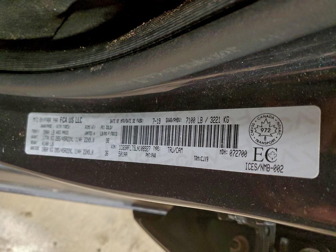 2020 Dodge Ram 1500 Rebel