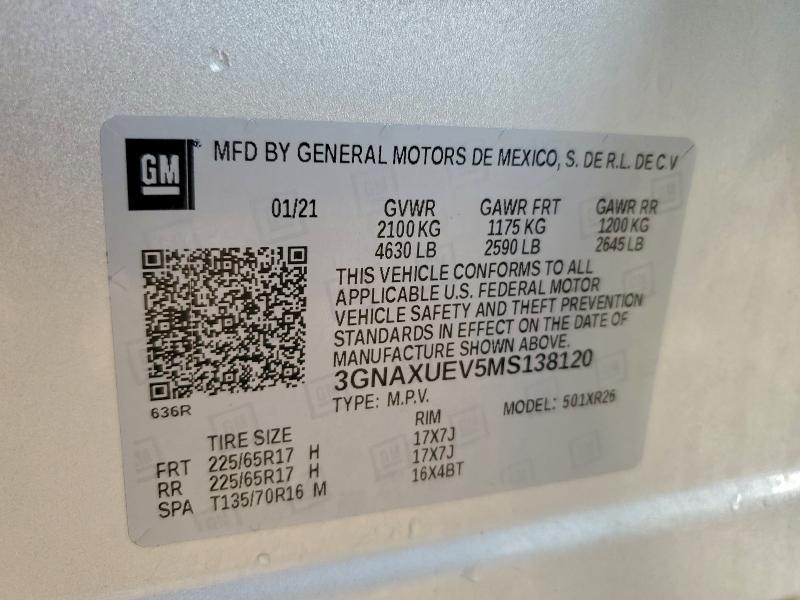 2021 Chevrolet Equinox lt