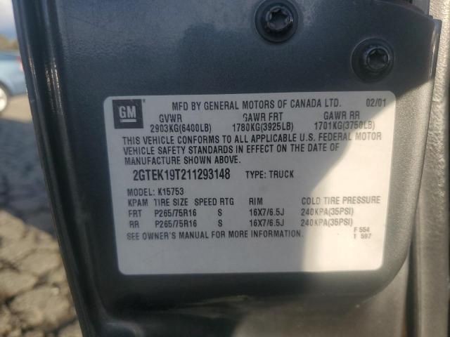 2001 GMC New Sierra K1500