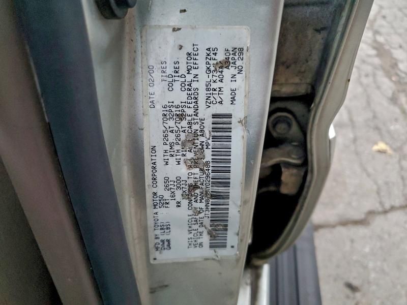 2000 Toyota 4runner Limited