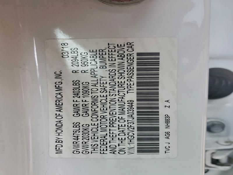 2018 Honda Accord Sport