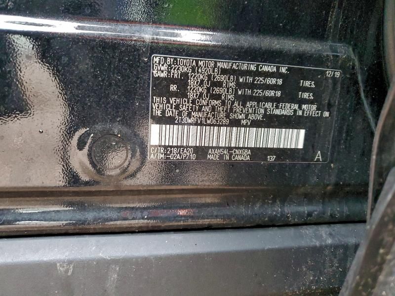 2020 Toyota Rav4 Limited