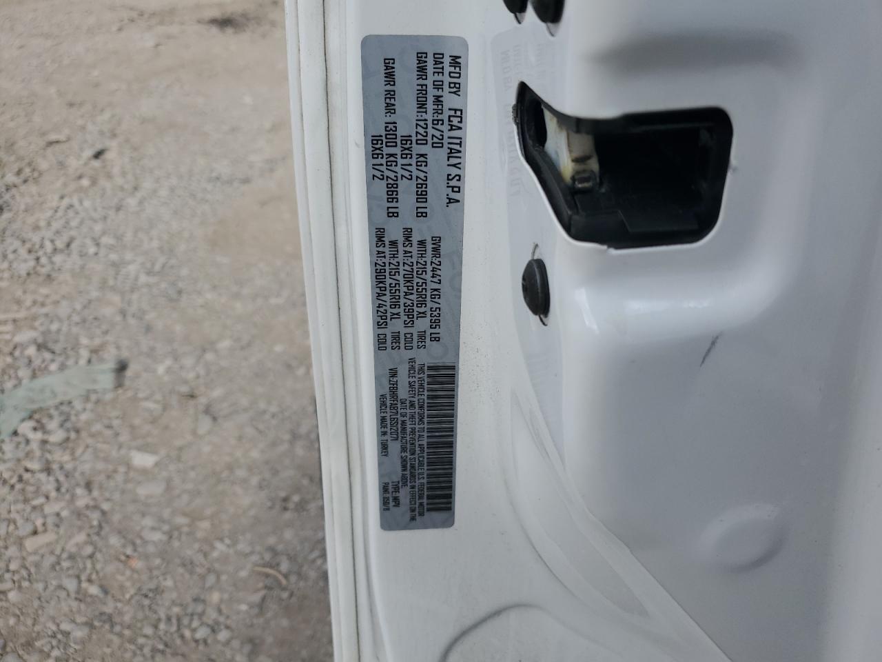2020 Dodge RAM Promaster City Delivery Van