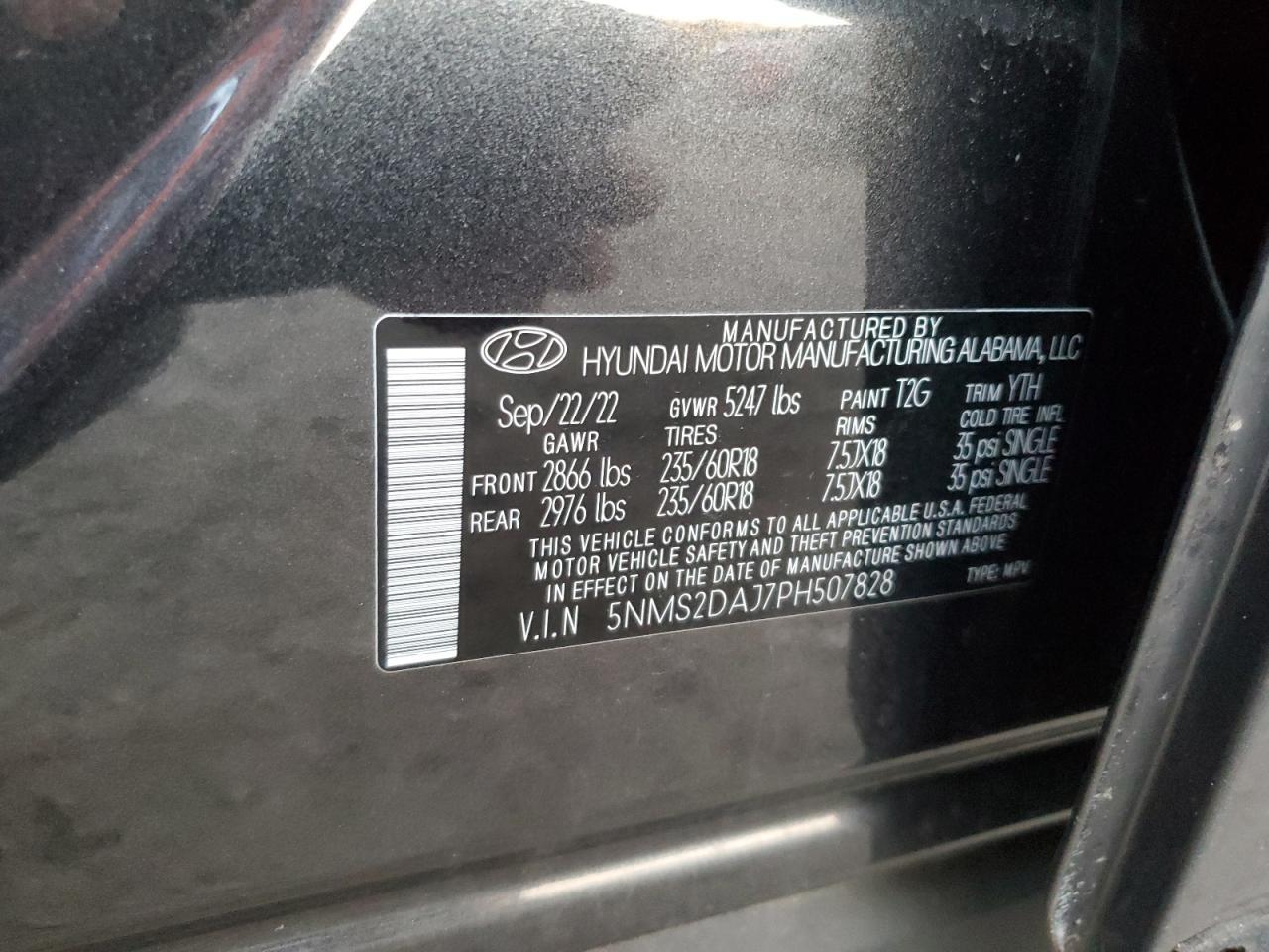 2023 Hyundai Santa fe sel