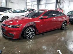 2018 Chevrolet Malibu lt en venta en Ham Lake, MN