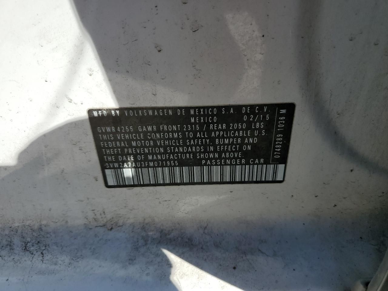 2015 Volkswagen Golf tdi