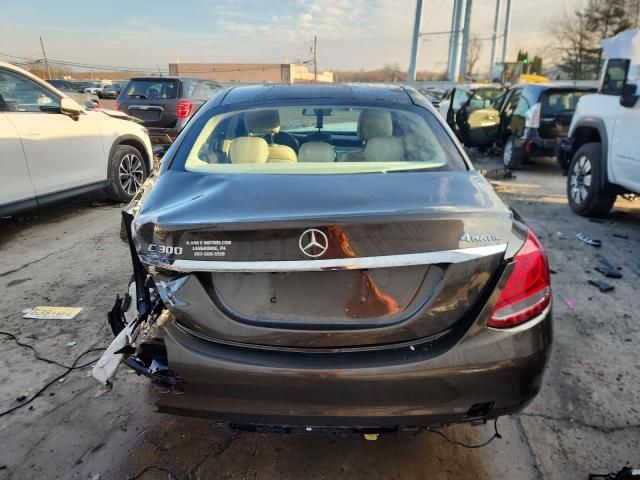 2016 Mercedes-Benz C 300 4matic