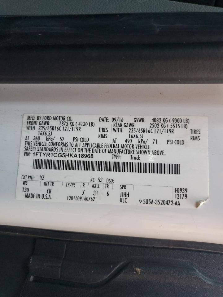 2017 Ford Transit Delivery Van