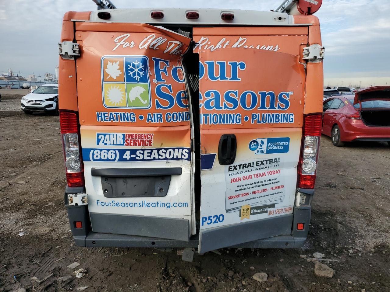 2015 Dodge RAM Promaster Delivery Van