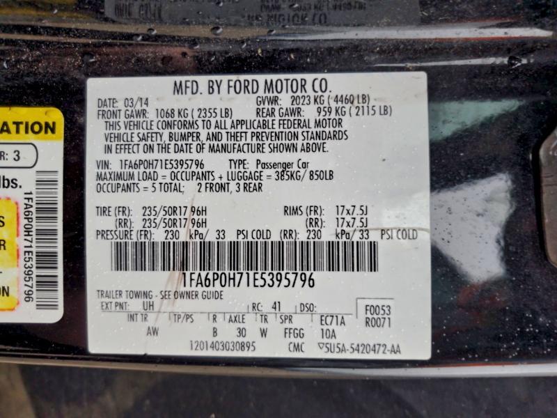 2014 Ford Fusion se