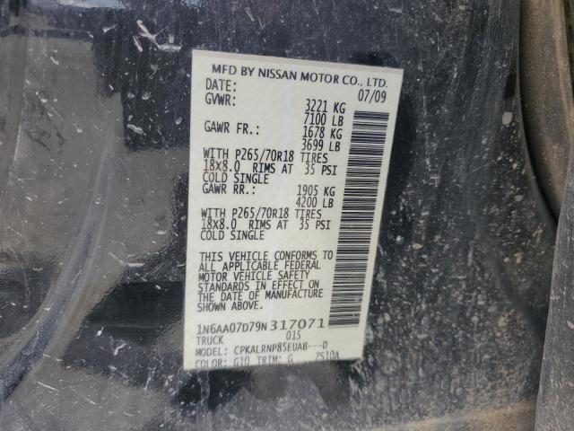 2009 Nissan Titan xe