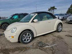 Volkswagen Beetle Vehiculos salvage en venta: 2005 Volkswagen New Beetle gls