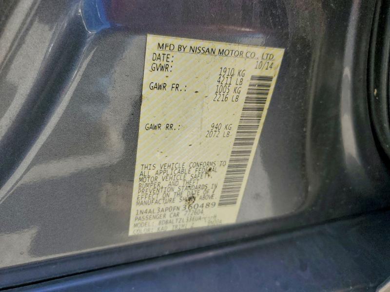 2015 Nissan Altima 2.5