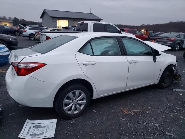 2015 Toyota Corolla l